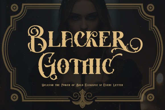 Download Blacker Gothic - Black Collection