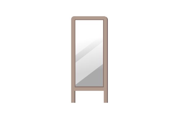 Download Home Floor Mirror Cartoon Illustration. - Home floor Collection