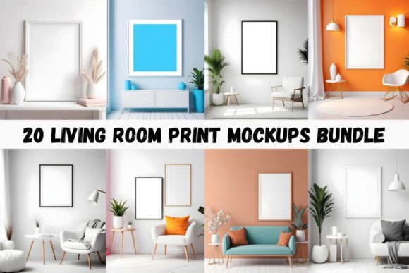 Download Art Print Mockups Bundle - Mockups Collection