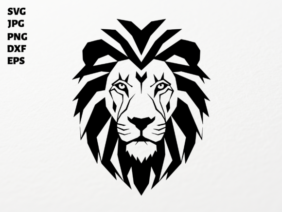 Download Geometric Lion SVG for Cricut - Lion svg for cricut Collection