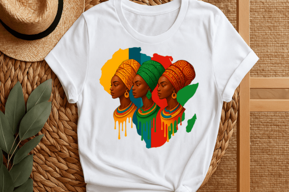 Download Black History T-shirt Design Map Clipart - Black Collection